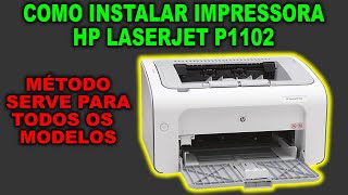 COMO INSTALAR IMPRESSORA HP 1102 OU QUALQUER MODELO