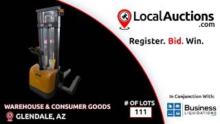 GLENDALE, AZ Warehouse Equipment and Consumer Goods (111 Lots)