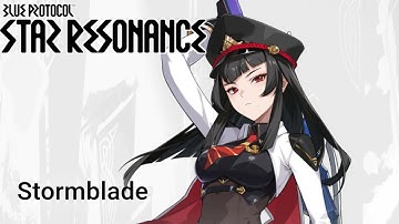 Stormblade Blue Protocol Star Resonance