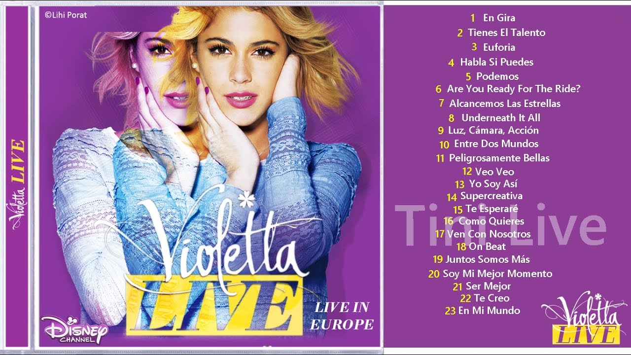 CD Violetta Live: Alcancemos Las Estrellas - Áudio Oficial