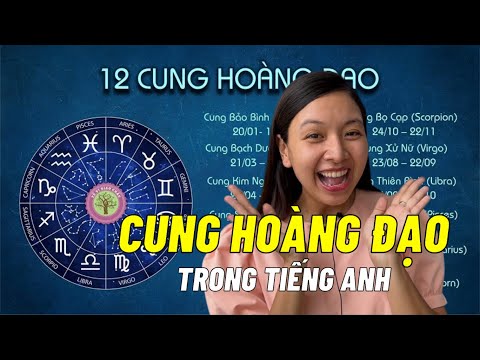 Video Tên Tiếng Anh Của 12 Cung Hoàng Đạo và Đặt Tên Theo... - youtube
