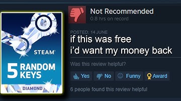I Bought 5 Random Steam Keys For $___ And Got This..