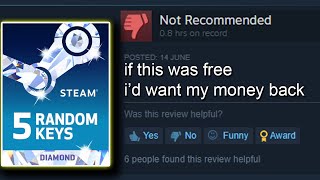 I Bought 5 Random Steam Keys For $___ And Got This..