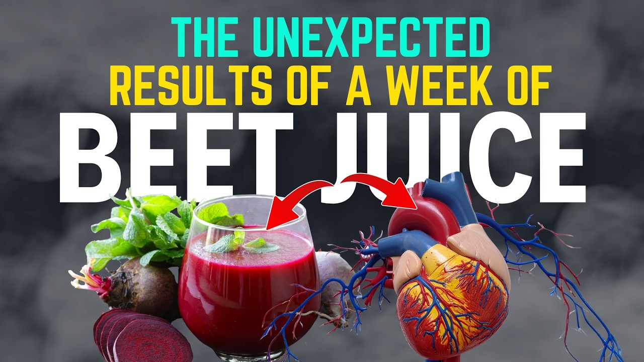 Что произойдет, если пить свекольный сок перед сном в течение недели?