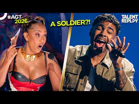He’s a SOLDIER... But Sounds Like a SOUL LEGEND?! | Isaac Atkins | AGT 2026 [4K]