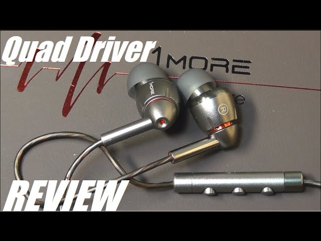 REVIEW: 1More Quad Driver Earphones - Amazing Hi-Fi In-Ear Headphones!