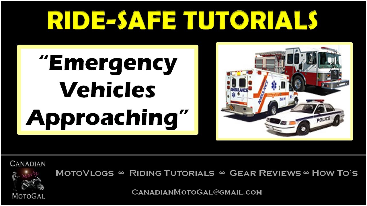 Emergency Vehicles & Rules of the Road | Riding Tutorial | ICBC Road Test