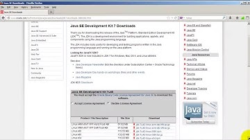 Tutorial, curs video Java 7 - Descarcarea pachetului Java Development Kit (JDK)