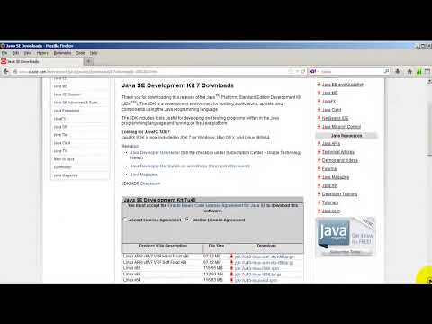 Tutorial, curs video Java 7 - Descarcarea pachetului Java Development Kit (JDK)