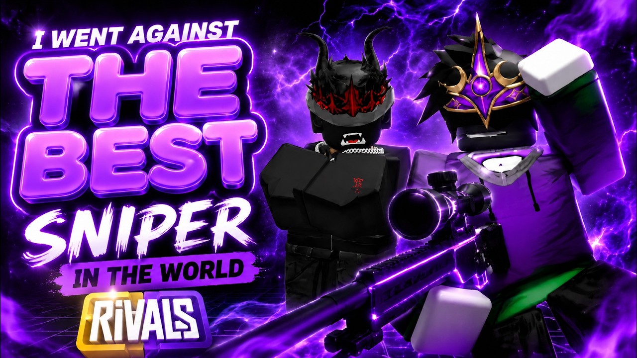 I Went against the BEST sniper Player in RIVALS. (Featuring @redmenflash )