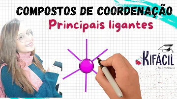 Que espécies de substâncias são encontradas atuando como ligantes?