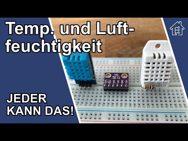 10 Stück DHT20 Temperatur-Feuchtigkeitssensor I2C  Produktbild-Vorschau 2