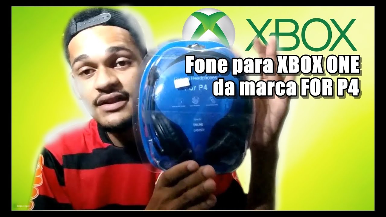 Fone para Xbox One da Marca For P4