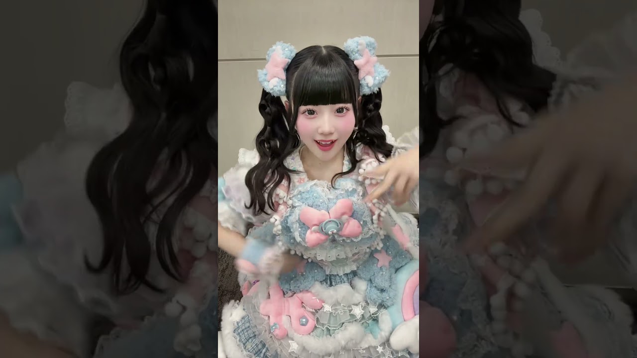 生誕衣装ふわふわでお気に入り♡ #iLiFE #虹羽みに - YouTube