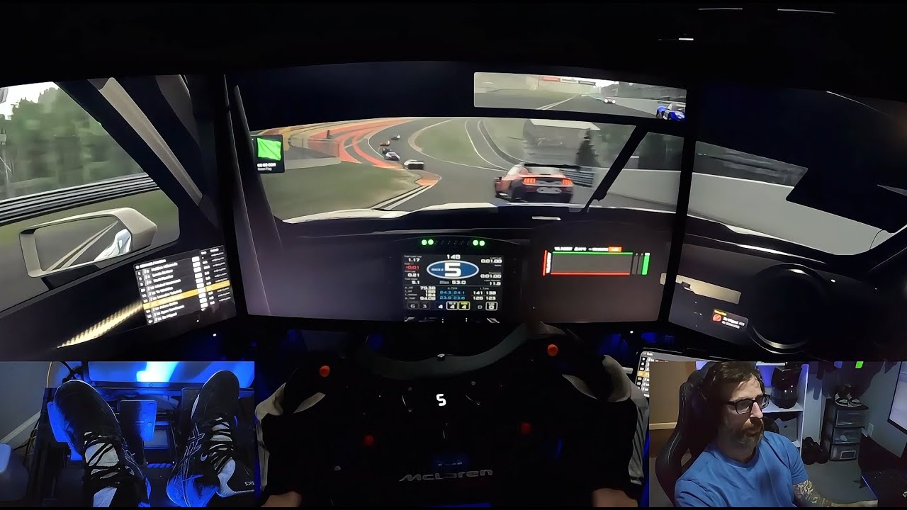 iracing POV Ford Mustang GT3 at Spa 2026