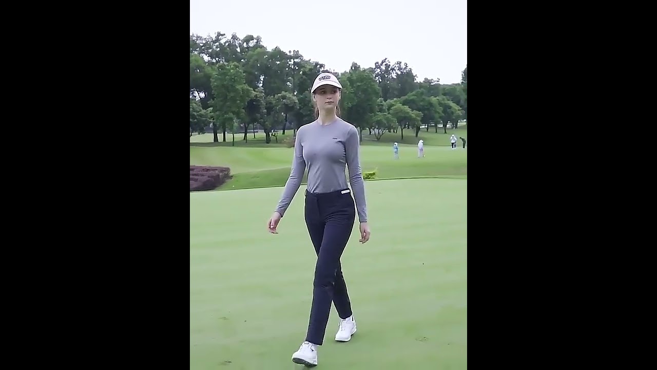 PGM KUZ113 winter fleece warm ladies custom golf cotton pants woman golf long pants women's golf pan