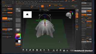 ZBrush Dynamic Cloth Simulation/MicroPoly