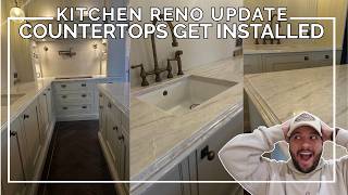 HOME UPDATES | COUNTERTOPS GET INSTALLED