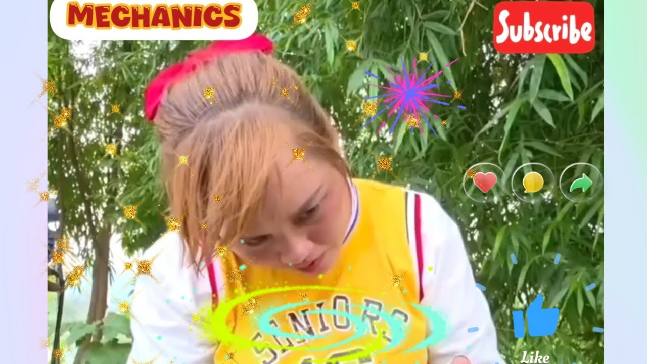 تعمیر موتور قدیمی بدست دختر مکانیک🔧🔩🌹Old engine repair by a female mechanic