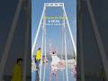 한강 위를 나는 초대형 봄꽃 그네 ㅣ Giant Swing on the River in Seoul