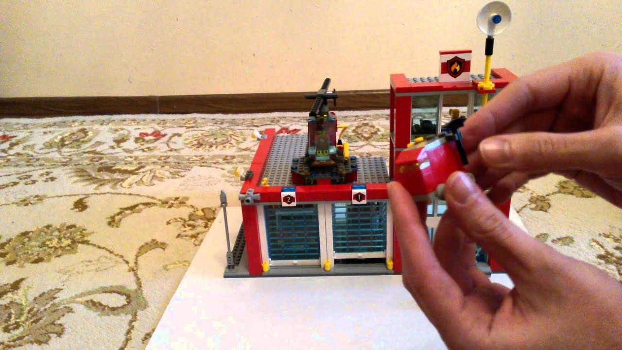 Lego city пожарная машина