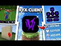 VYX CLIENT for MCPE 1.21+ ⚡| INSANE FPS Boost + Clean Aesthetic UI! 🏆