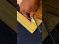 tips for measuring where corners of different sizes of wood meet #woodworking #wood #woodscraft