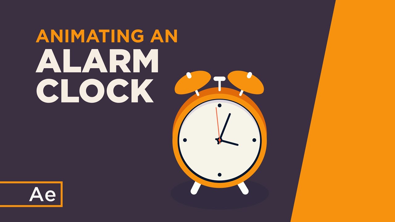 How To Animate A Fake 3d Alarm Clock After Effects Tutorial Youtube Mobile App Design Inspiration After Effect Tutorial Clock Digital clock after effects template