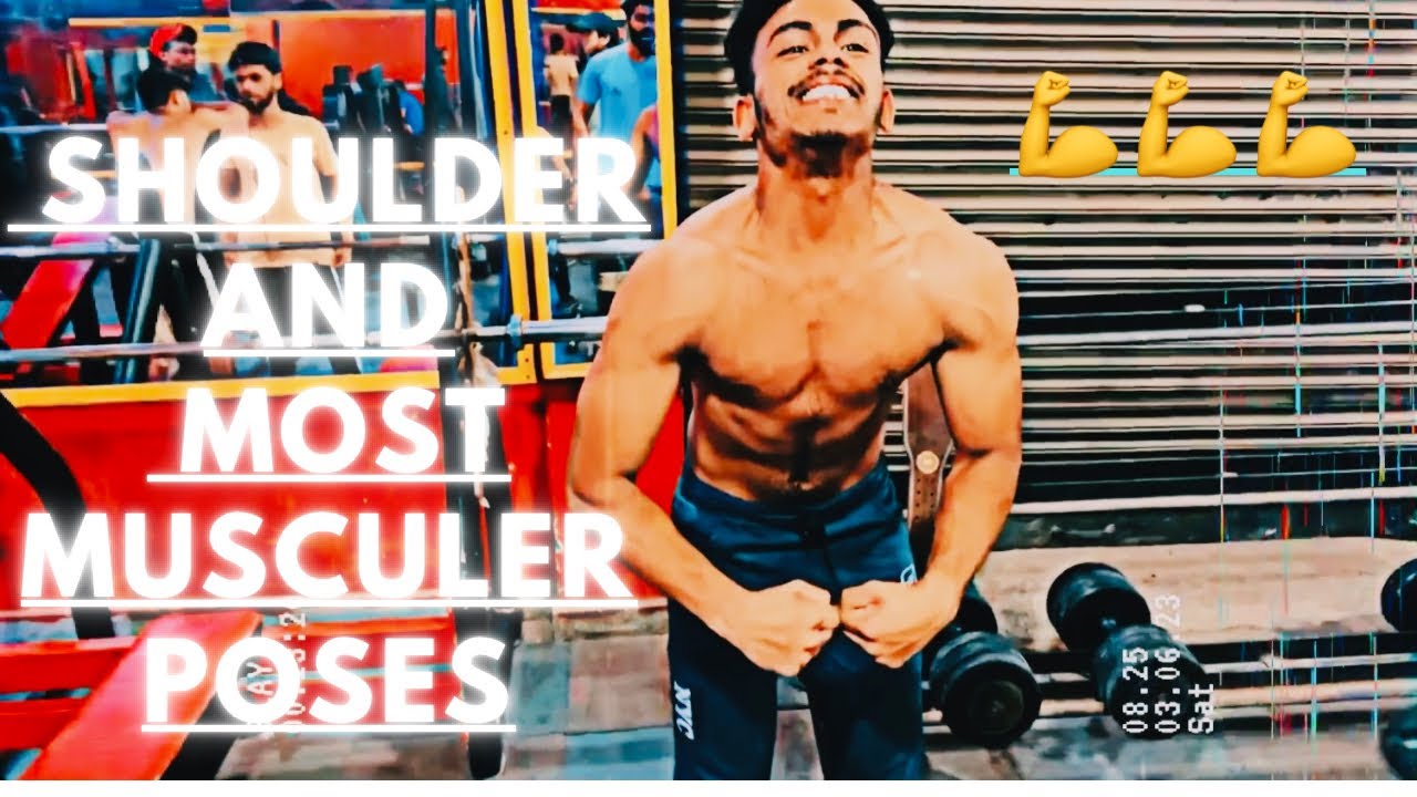 Shoulder and most musculer poses | and mix workout 🏋️‍♀️ vipul fitness ...