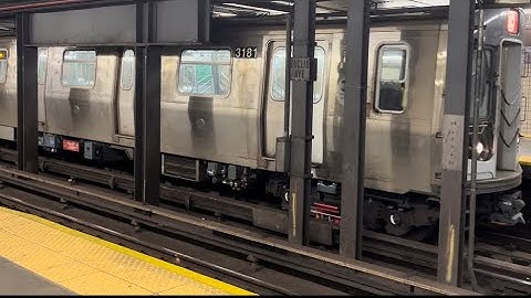 MTA: R179 C train wrong railing into Euclid Ave