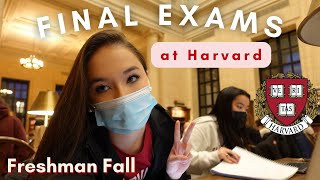 FINALS AT HARVARD | Freshman Fall 📚