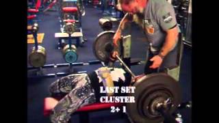 Bench Press Cluster Sets at 92 5kg