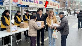 Shocking news! Zhao Lusi's social action, accompanied by Liu Yuning, makes farmers smile.