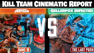 Strike Force Justian VS Gellerpox Nids - Cinematic Warhammer 40k Kill Team Battle Report
