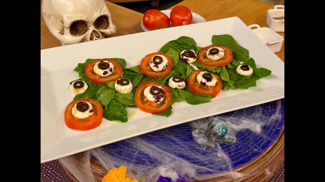 ENSALADA DE ESPINACA Y OJOS TENEBROSOS