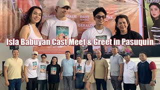 Isla Babuyan Cast Meet &amp; Greet in Pasuquin