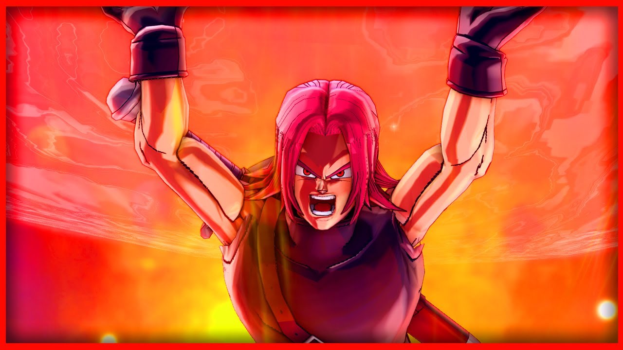 Xeno TRANSFORMING Super Saiyan God Trunks In Dragonball Xenoverse 2