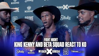 “GIVE ME JAY SWINGLER!” - King Kenny & Beta Squad on what’s next after DK Money KO | Misfits Boxing