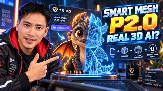 Information Tripo Smart Mesh P2 0 Review Is This AI 3D Model Generator Ready for Real 3D Workflows Guide