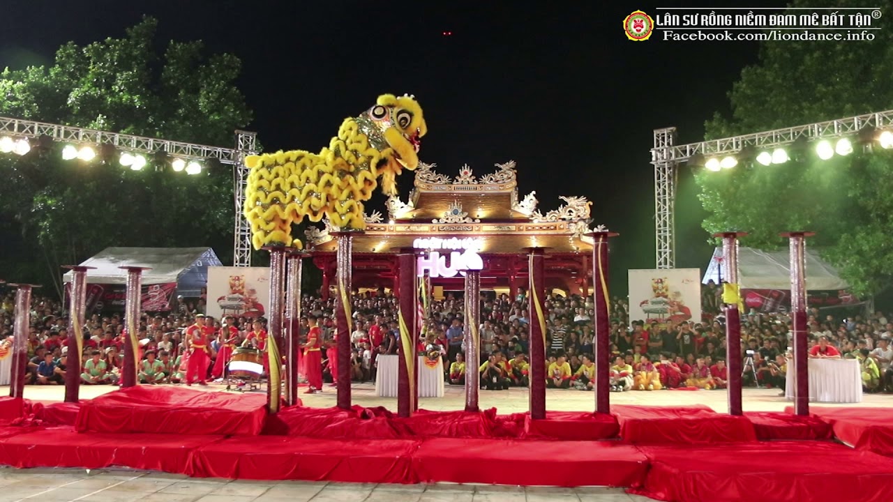 Thiên Vương - Bình Định Lanmaihoathung [Ngày Hội Lân Huế 2019] liondance festival2019