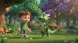 🐲💚 The Little Boy & His Baby Dragon! ✨🥚