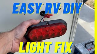 Replacement Led Tail Lights For Rv 2X Led Trailer Lights Tail Lamp