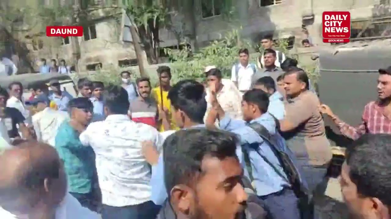 Two groups of youths clash in Daund taluka