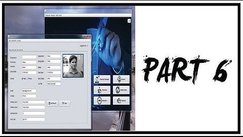 Employee Payroll Management System Using Java Netbeans - Part 7 - Display JFrame in center of screen