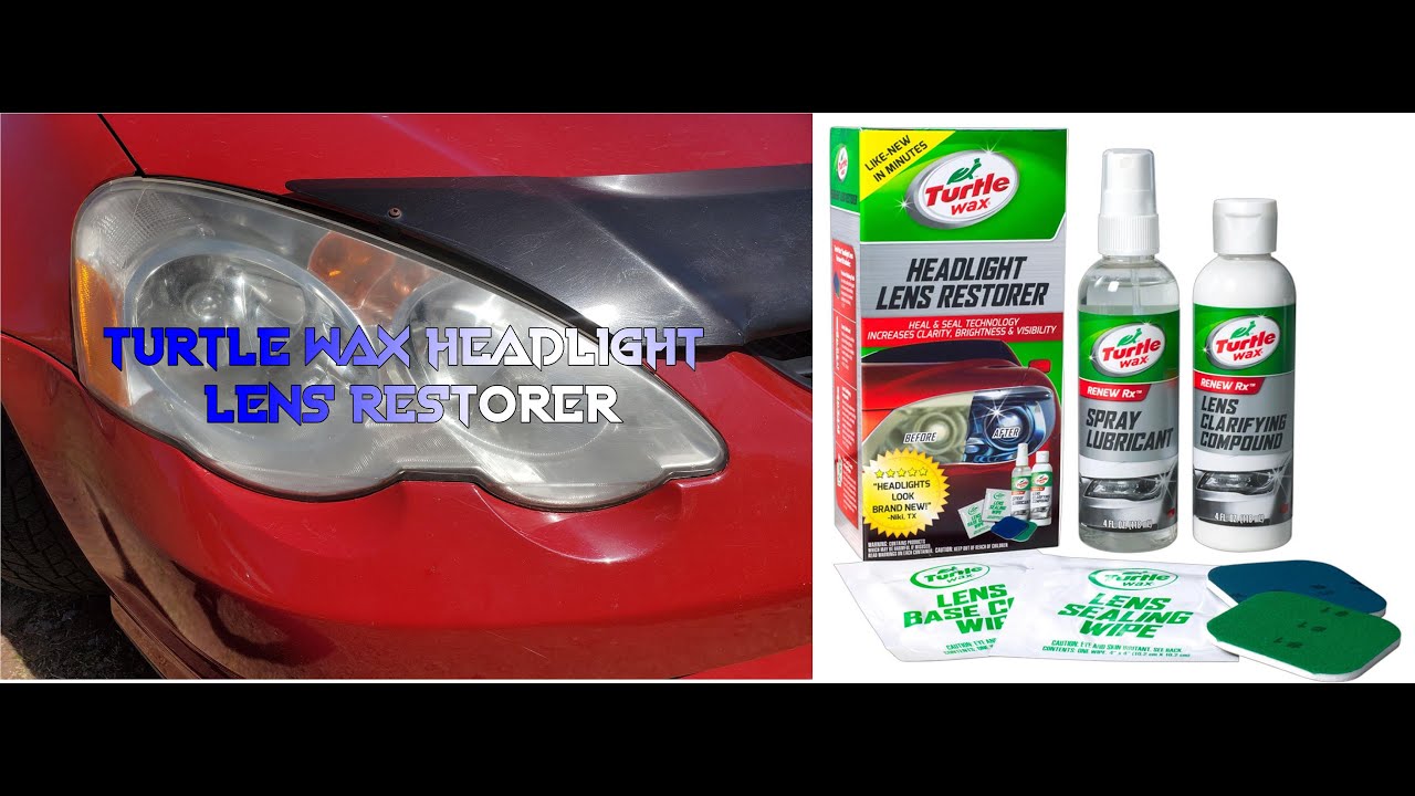 Walmart Turtle Wax Head Light Lens Restore Kit Review How To