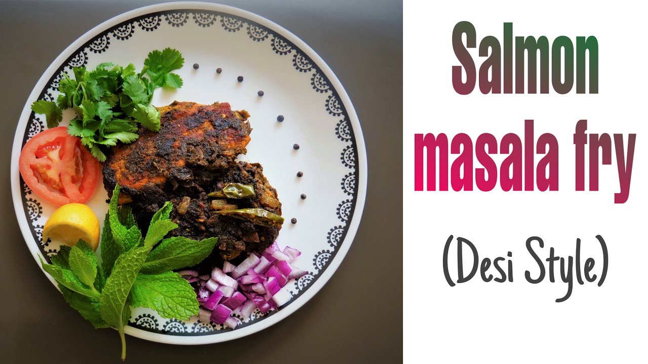 Salmon masala fry | How to cook Salmon | Indian style Salmon fry |स्वादिष्ट Salmon मसाला fry