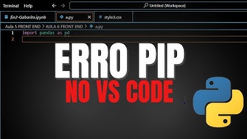 Como Resolver o Erro "O Termo PIP INSTALL não é reconhecido"