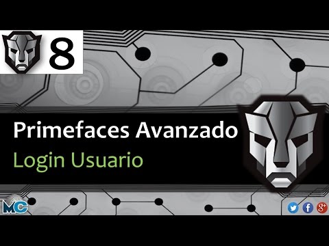 Primefaces Avanzado - 8 Login Usuario