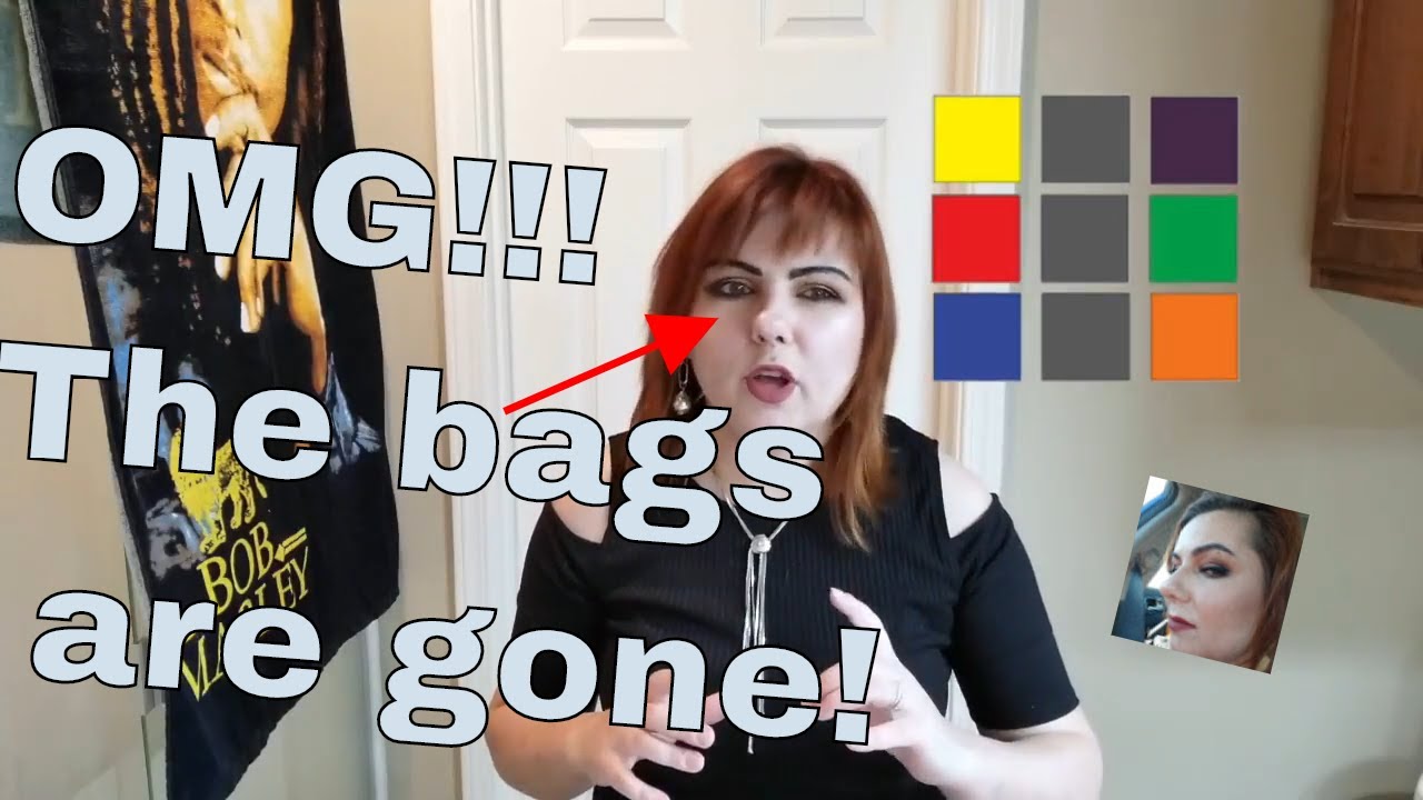 How to make the under eye bags disappear! YouTube