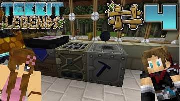 Rubber Trees & Machines | Tekkit Legends | Part 4